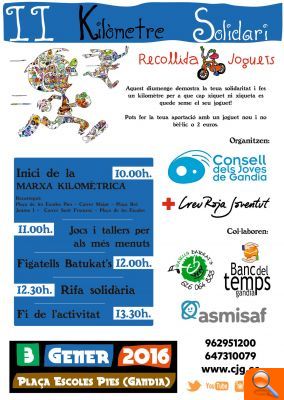 El Consell dels Joves de Gandia i Creu Roja Joventut organitzen el II Kilòmetre Solidari - (foto 2)